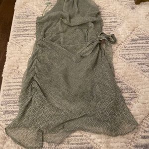 🌸A&F Mint green Backless Halter Dress🌸